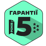 5 лет гарантии