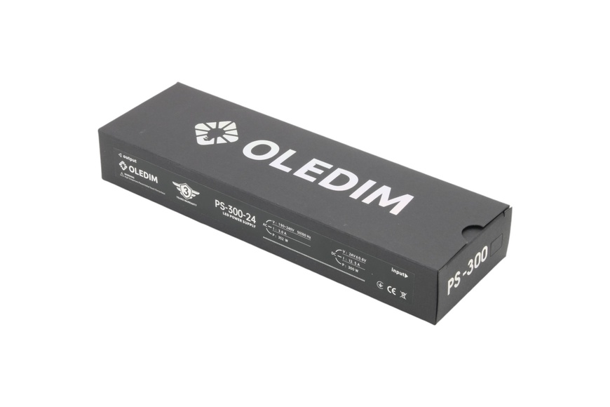 Блок живлення OLEDIM PS-300-24V 12.5A 300W 7771317 фото