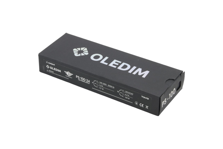 Блок живлення OLEDIM PS-100-24V 4.25A 100W 7771314 фото