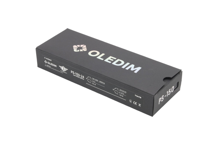 Блок живлення OLEDIM PS-150-24V 6.25A 150W 7771315 фото